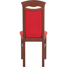 Home Affaire »Franz«, (Set), 2 St., Microfaser, Gestell Buche natur oder weiß, Holzstuhl