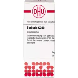 BERBERIS C 200 Globuli 10 g