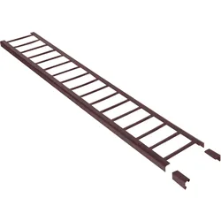 Schneefanggitter 15cm hoch, 1,5m lang, braun
