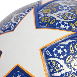 adidas UCL Pro Istanbul Ball White / Royal Blue / Solar Orange / Silver Metallic 5