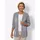 Sieh an! Plissee-Shirtjacke grau 38