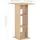 vidaXL Bartisch 60 x 60 x 110 cm Eichenbraun
