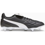 Puma King Top Mxsg Soccer Shoe, Black White Gold, 42.5