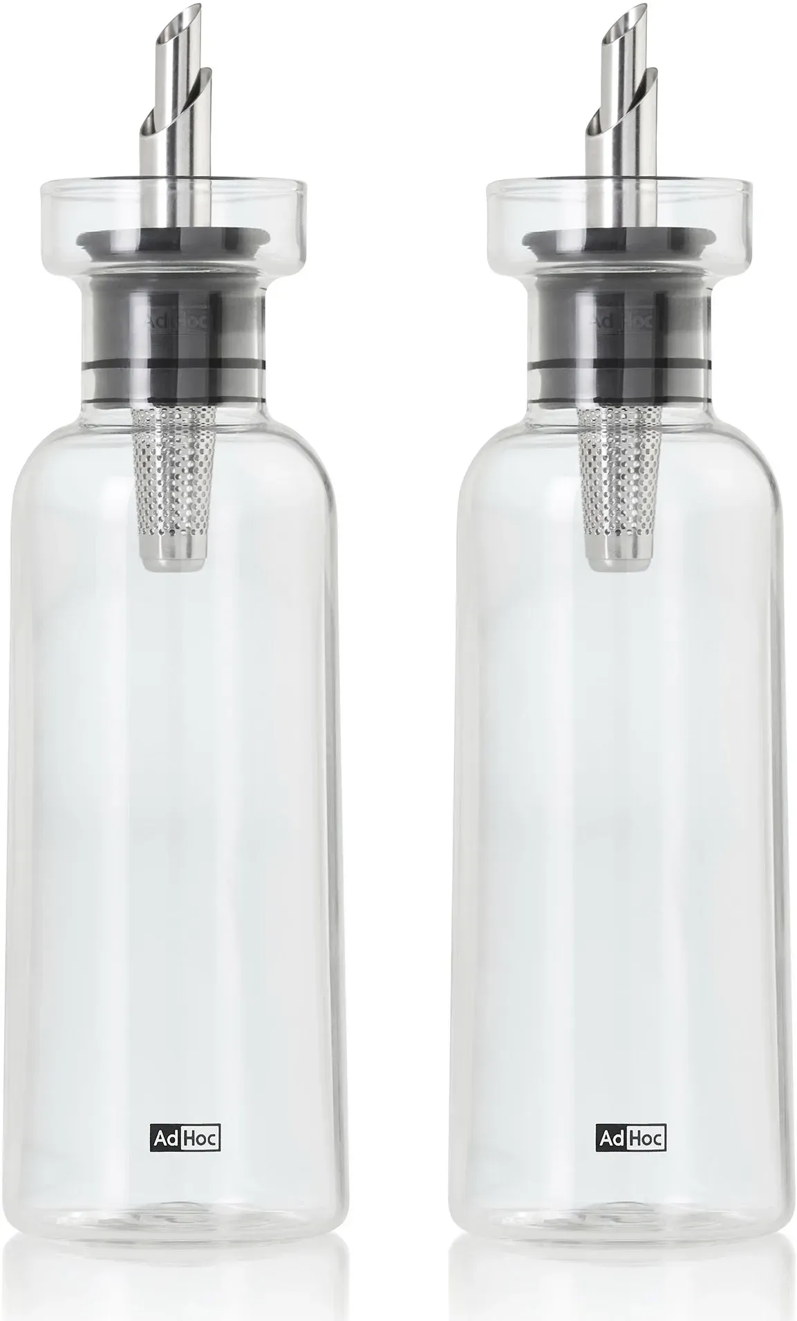 AdHoc Set mit Öl- & Essigspender AROMA POUR für tropffreies Ausgießen je 300 ml