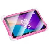 Tablet für Kinder 8-Zoll-HD, 4000 mAh, mit Androidsystem 14, 3 GB/32 GB Pink