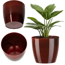 Kadax Blumentopf 14 x 14 x 125 cm Rot