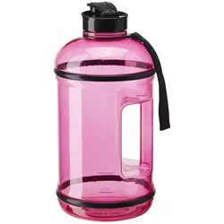Trinkflasche   , rosa/pink , Kunststoff , Maße (cm): B: 12,8 H: 12,8 T: 27.0