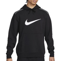 Nike FN0247-010 M NSW SP FLC Hoodie BB Sweatshirt Herren Black/Iron Grey Größe S