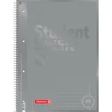 Brunnen Collegeblock Premium Student Colour Code A4 liniert Silber