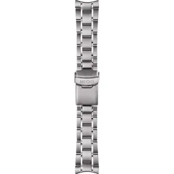 Mido - Edelstahl Ocean Star Captain Iv Stahl Uhrenmetallband, Os Captain M605012708 - grau