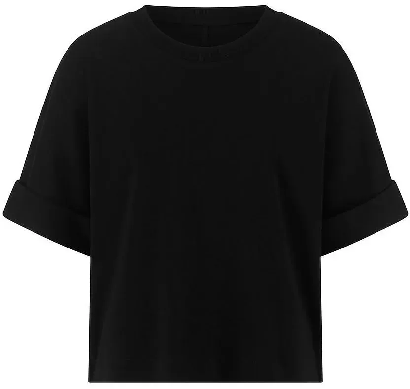 Rundhals-Shirt Efixelle schwarz, 42