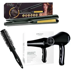 Italian Design Ionic & Ozon + Twist Premium Packung Haartrockner   