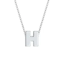 Elli Buchstabe H Initialen Trend Minimal 925 Silber silberfarben Damen 