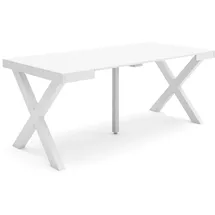 SKRAUT HOME Ausziehtisch 180 x 73 x 90 cm weiß