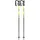 Leki Rider Skistöcke, Black-Neonyellow-White, 95cm