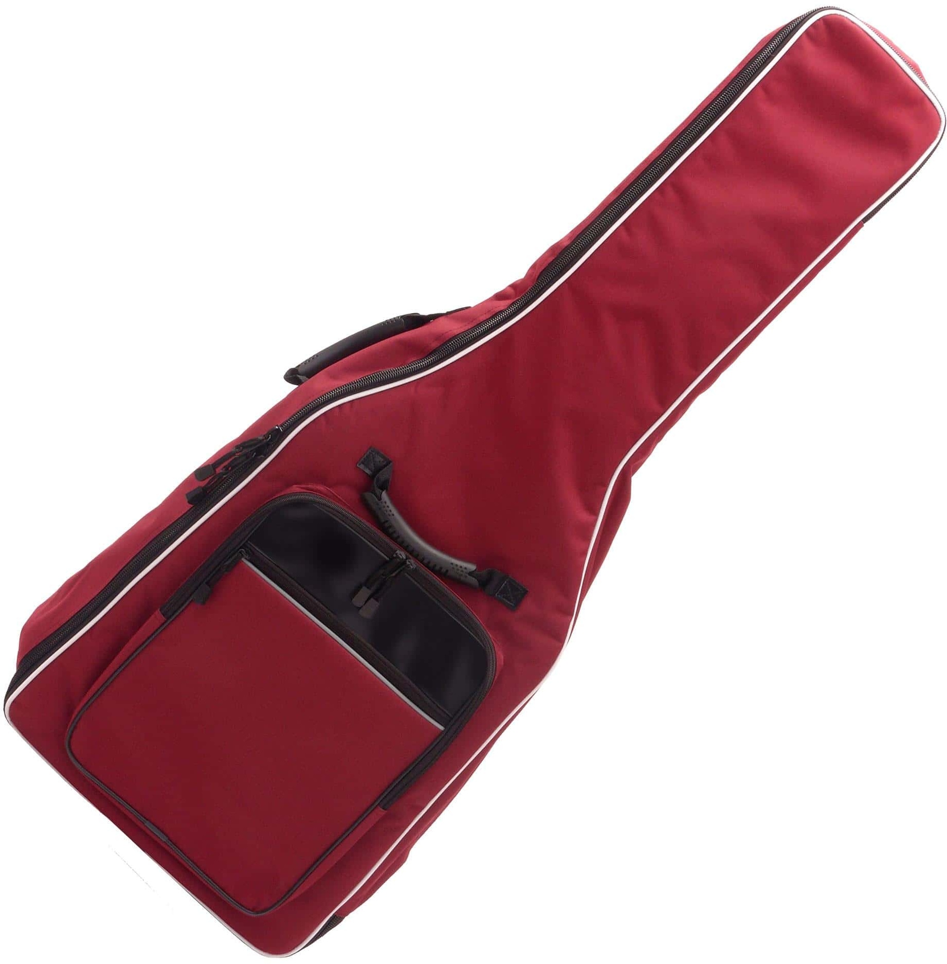 Kirstein Klassikgitarrentasche 3/4 & 7/8 weinrot "Easyline"