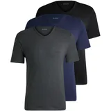 Classic Kurzarm-T Shirt 3 Einheiten Open Blue XL