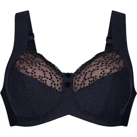 Anita BH Orely Entlastungs-BH, Zierknöpfe, Punkte, für Damen, 001 Schwarz) 110D
