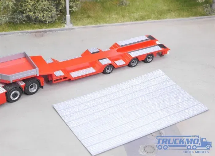 Elbe-Modell 8x10cm Bleche für Fahrzeugtransporter je 7mm breit EM630