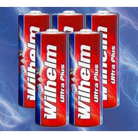 5 x A23 12V Wilhelm Alkaline Batterien MN21 V23GA 23A L1028 12 Volt 55 mAh