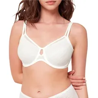 Triumph Signature Sheer W01 EX Bra, Ecru White, 85C