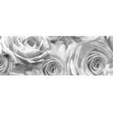 Ludwig Bähr 10 x Transparentpapier 115g/qm 50x61cm Rosen Graphit