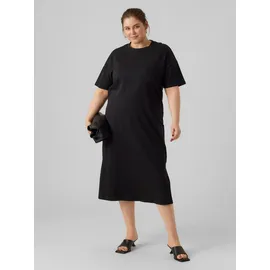 Vero Moda Curve Kleid Midi Schwarz 48/50