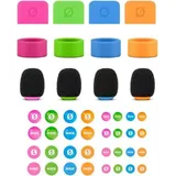 RØDE Microphones RØDE Colors 2 Identifikations-Set für Wireless GO (II) Funkstrecken und Lavalier GO