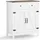 Costway Sideboard mit 1 Schublade & Verstellbarem Regal 80 x 40 x 92 cm Weiß