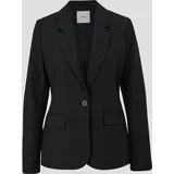 S.Oliver BLACK LABEL Blazer aus Viskosemix schwarz 46