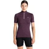 Dare 2b Dare2b Pedal To Kurzarm-radtrikot - Deep Plum - 42