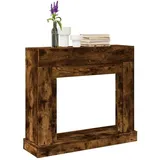 vidaXL Kaminumrandung 100 x 30 x 87,5 cm Braun