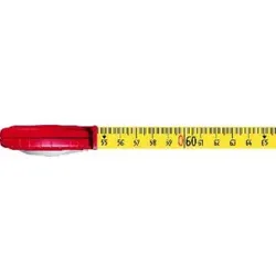 BMI Bandmaß Ergoline A L.50m cm/- weiß Ku.-Band Genauigk.II