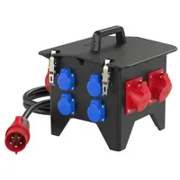 PCE 94741386 Mobilverteiler Vollgummi Baureihe SPITZ BV 2x32/5 2x16/5