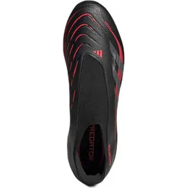 adidas Predator League Laceless MG/FG Herren core black/grey four/lucid red 44