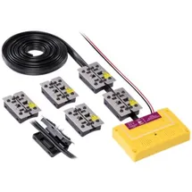 Stop&Go Marderabwehr Hochspannungsgerät mit Ultraschall 7 Plus-Minus Clip