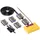 Stop&Go Marderabwehr Hochspannungsgerät mit Ultraschall 7 Plus-Minus Clip