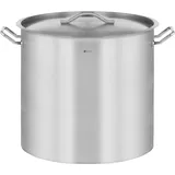 Royal Catering Kochtopf Induktion 70 L Ø 45 cm mit Deckel Edelstahl-Topf Induktionsherd-Topf Induktionskochtopf Edelstahltopf