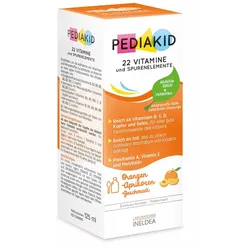Pediakid 22 Vitamine und Spurenelemente 125 ml