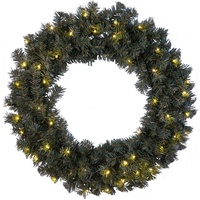 STAR TRADING LED-Tannenkranz "Ottawa" in grün, | | 70 cm