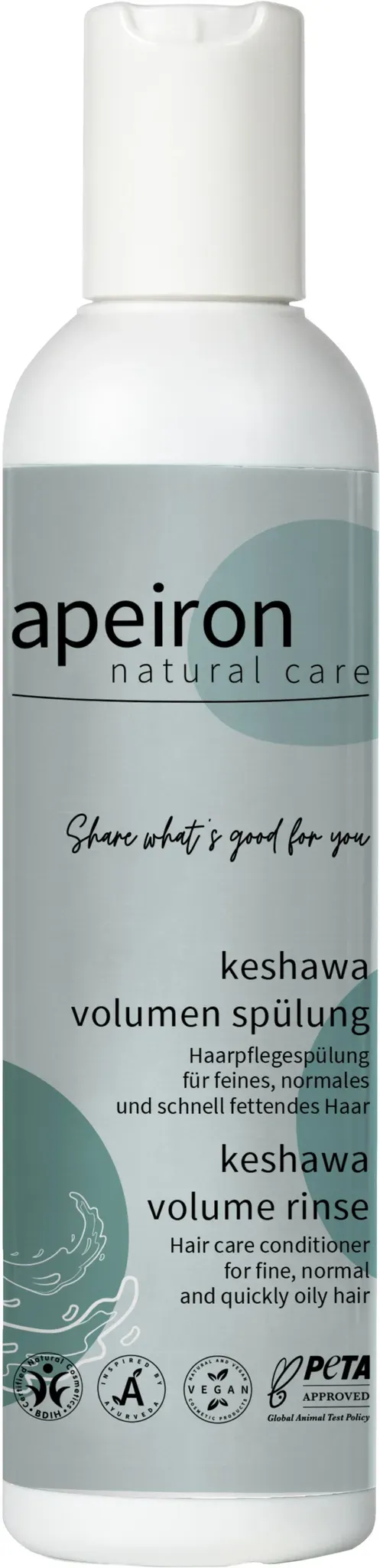 Apeiron - Keshawa Volumen Spülung 200 ml