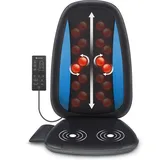 COMFIER Shiatsu Massagesitzauflage mit Wärme, Shiatsu-Massageauflage Rückenmassagegerät, Entspannung für den gesamten Rücken, eignet Sich fürs Büro, Zuhause und überall dort, Geschenke
