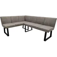 Hti-Living Eckbank 152 x 192 cm Vemal kurzer Schenkel Links