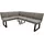 Hti-Living Eckbank 152 x 192 cm Vemal kurzer Schenkel Links