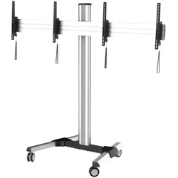 PureMounts TV Cart - Dual Display bis 55 Zoll