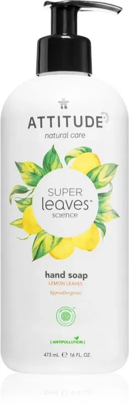 Attitude Super Leaves Lemon Leaves flüssige Seife für die Hände 473 ml