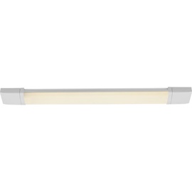 ETC Shop Unterbauleuchte Unterbaulampe Küchenleuchte Küchenlampe, Kunststoff opal weiß, Strahlwassergeschützt, 1x 18W 1500Lm 4000K neutralweiß, L 63,2 cm