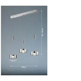 Fischer & Honsel Lavin 3-flg. nickel matt/chrom