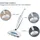 Leifheit Ersatzpads Dampfreiniger CleanTenso 11911 Grau
