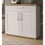 inn.furn Mirano Schuhschrank 95 x 92 x 0 cm weiß